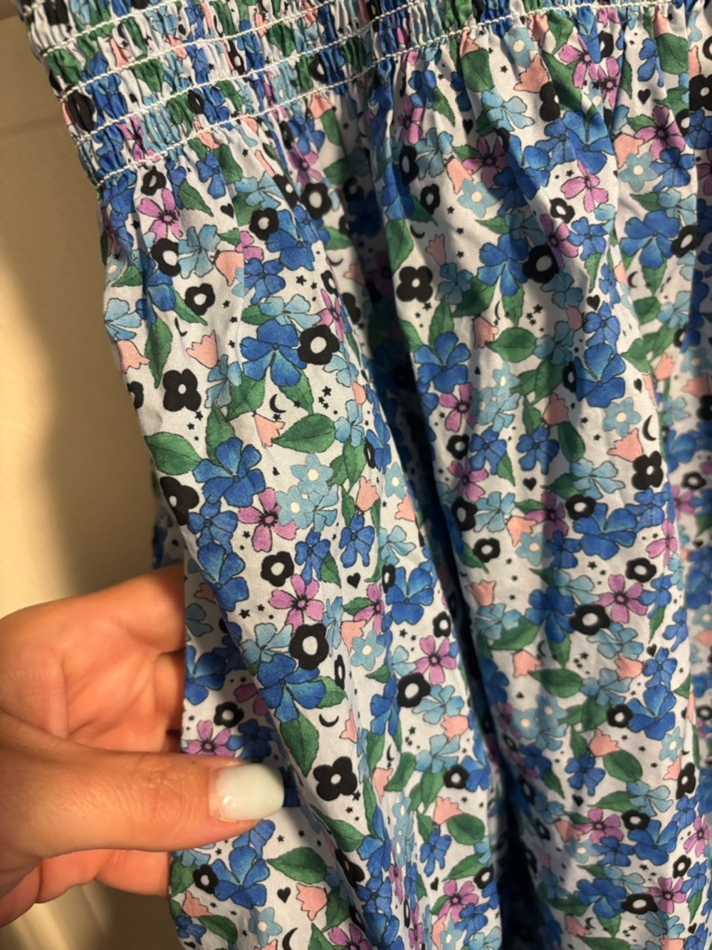 Hill House x Stephanie Fishwick Elizabeth mini Nap Dress in Beflowered Charms - Picture 4 of 4